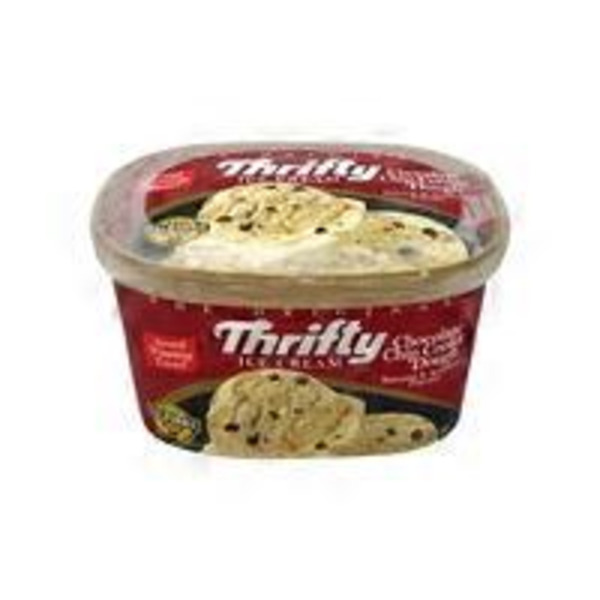 Thrifty Ice Cream Chocolate Chip Cookie Dough Ice Cream