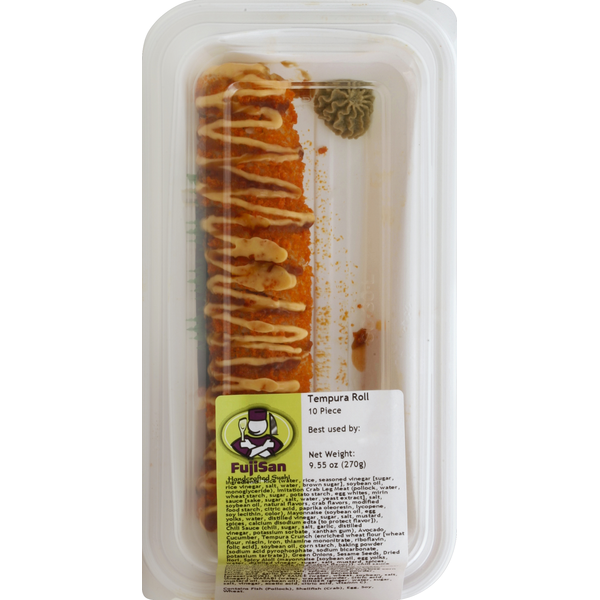 Fujisan Sushi Tempura Roll 10 pc (10 each) Instacart