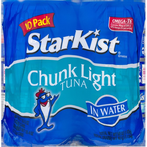 StarKist® Chunk Light Tuna in Water 5 oz Can (10Pack) (5 oz) Instacart