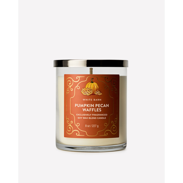 Pumpkin Pecan Waffles Single Wick Candle