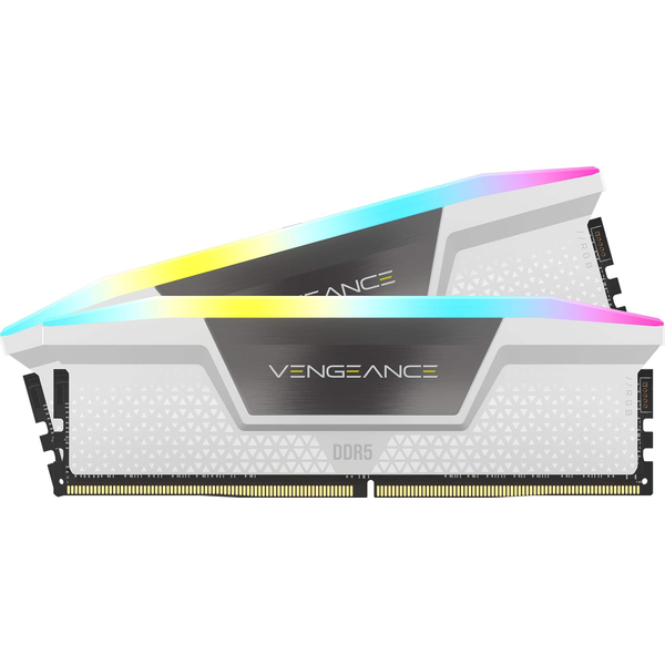 CORSAIR Vengeance 32GB Desktop Memory With RGB Lighting - White