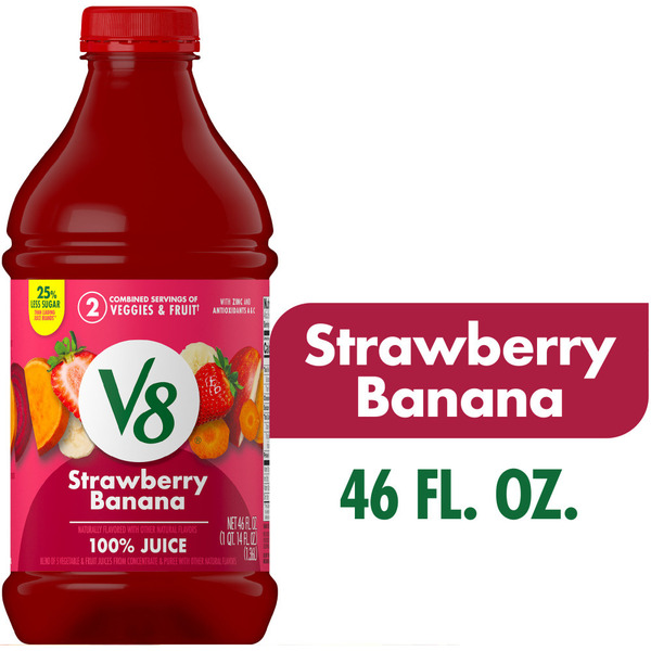 V8 Strawberry Banana 100% Fruit and Vegetable Juice Same-Day