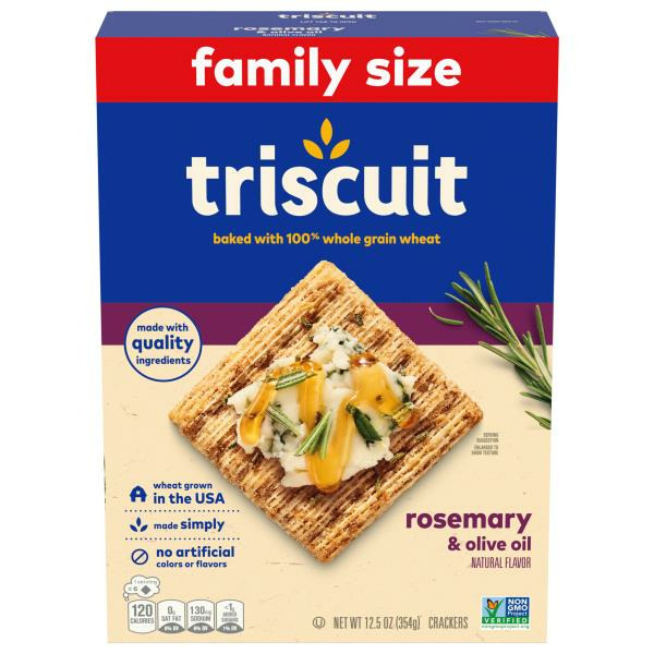 Publix Triscuit Rosemary & Olive Oil Whole Grain Wheat Crackers Same