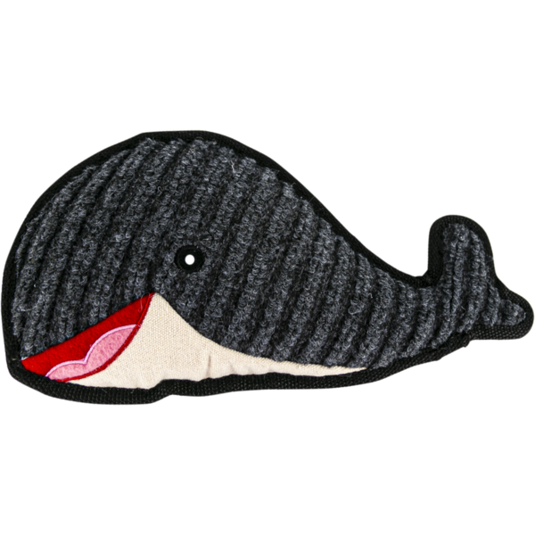 Play On Durable Whale Dog Toy