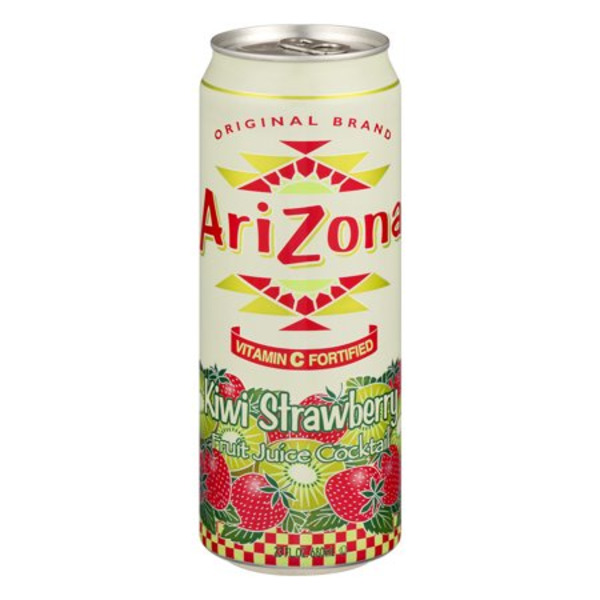 AriZona Fruit Juice Cocktail, Kiwi Strawberry