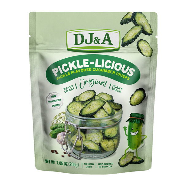 DJ & A Pickle-Licious Cucumber Crisps, 7.05 oz