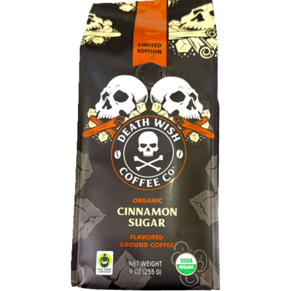 Death Wish Coffee Death Wish Coffee Organic Cinnamon Sugar — product image