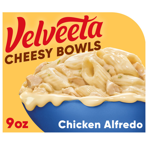 VELVEETA Cheesy Bowls Chicken Alfredo Microwavable Meal Same-Day