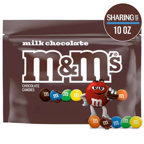 M&M's Milk Chocolate Summer Candy Sharing Size Resealable