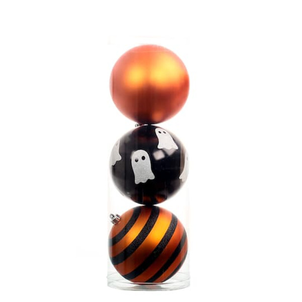 Ashland Orange & Black Halloween Ornaments