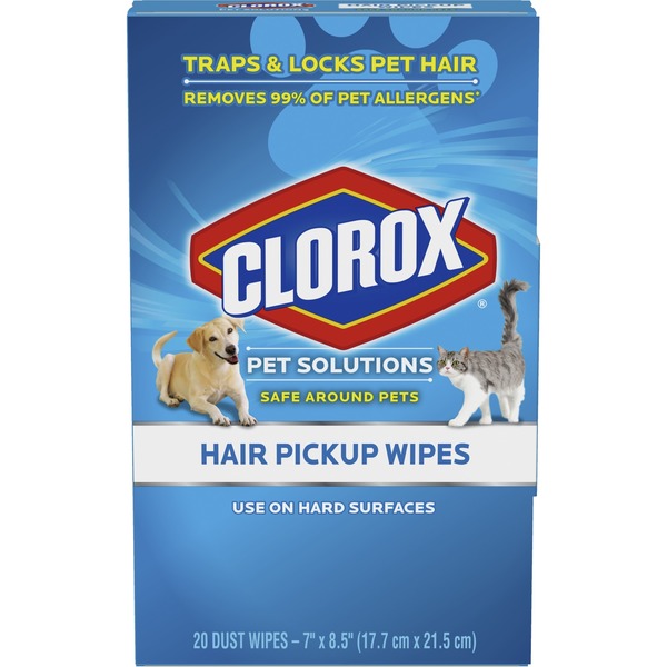 Clorox Clo 10 to 15 Count Hair Pickup Wipes for Dog (20 ct) Instacart