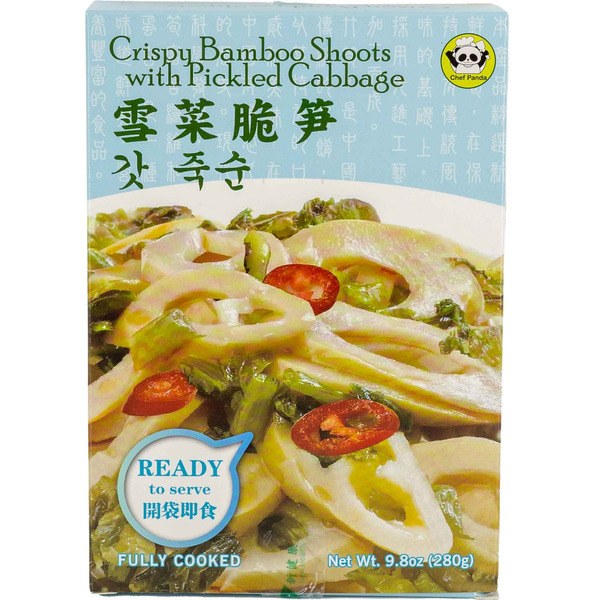 New Health Crisp Bamboo Shoots With Picked Cabbage