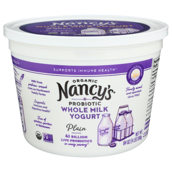 Nancy's Organic Whole Milk Plain Yogurt