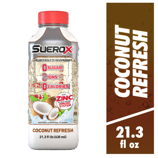 SueroX Coconut Electrolyte Drink: Zero Sugar, Maximum Hydration