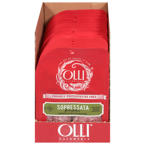 Olli Salumeria Sopressata Garlic Salami