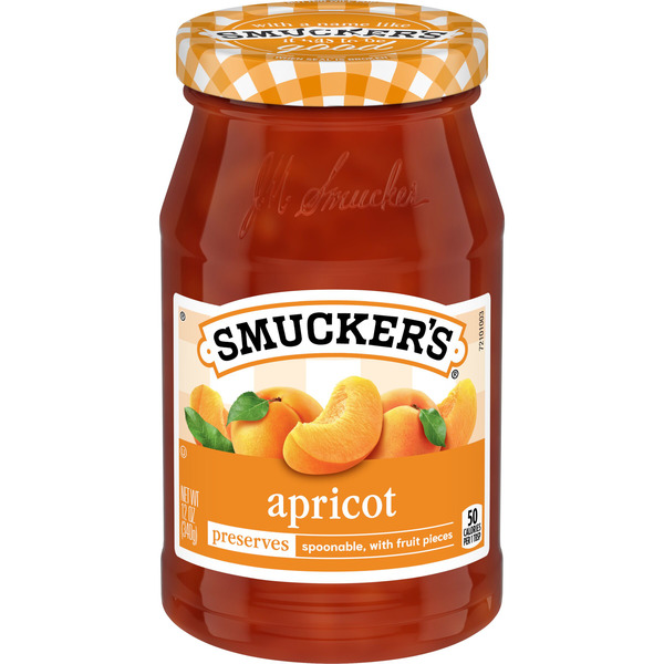 Smucker's Apricot Preserves, 12 Oz. Jar