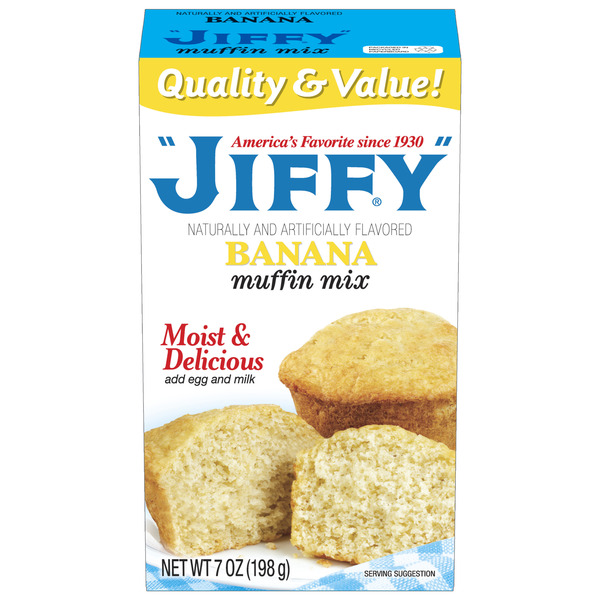 Jiffy® Banana Muffin Mix Same-Day Delivery or Pickup | Key Food