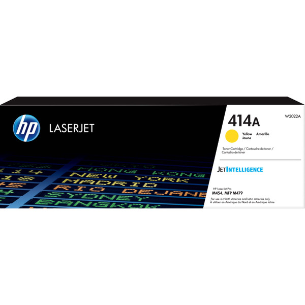 HP Standard Yield 414A Yellow Toner Cartridge