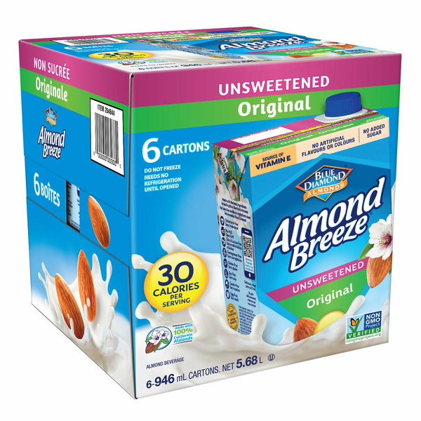 Almond Breeze Unsweetened Original Almond Milk