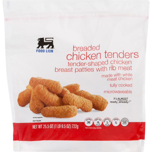 Food Lion Breaded Chicken Tenders 25 5 Oz Instacart