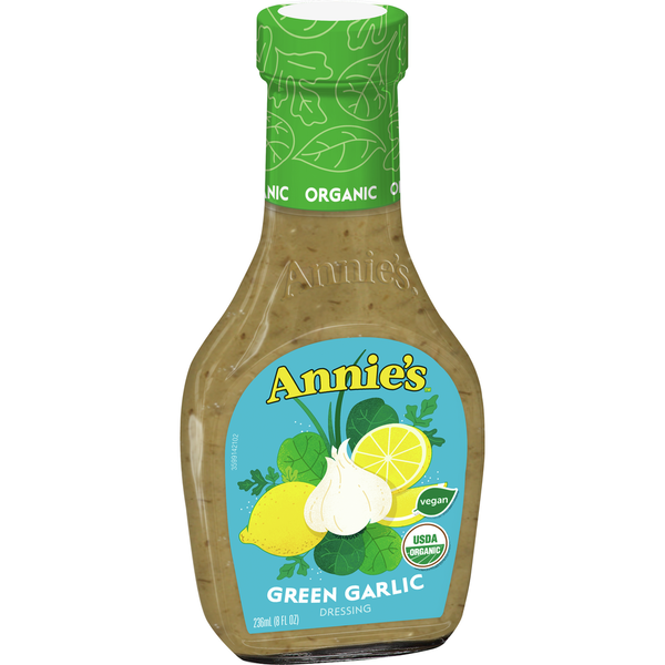 Annie's Green Garlic Salad Dressing, Certified Organic, Vegan, Non-GMO  Same-Day Delivery or Pickup | Broulim's Supermarket