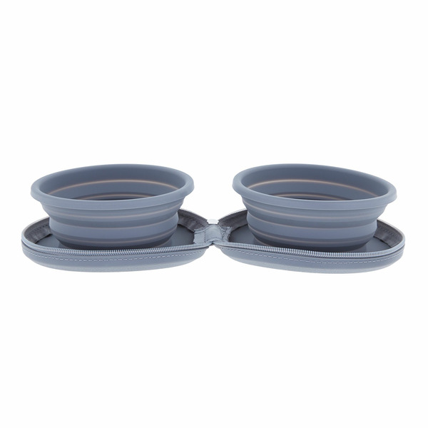Arcadia Trail Collapsible Double Diner Dog Bowl