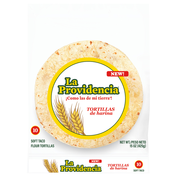 La Providencia Soft Taco Flour Tortillas