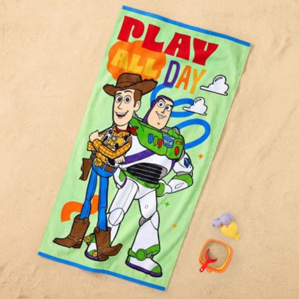 Jay Franco & Sons Toy Story Kids' Beach Towel, 36 x 64 in Same-Day