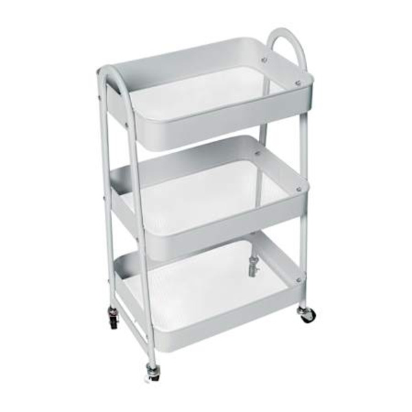 Room 2 Room 3-Tier Metal Rolling Cart