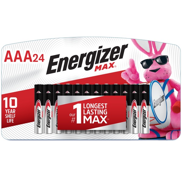 Energizer MAX Alkaline AAA Batteries ( 24 -Pack)