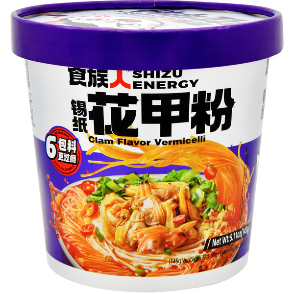Energy Clam Flavor Instant Rice Noodle
