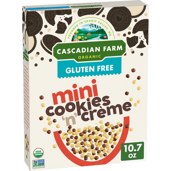 Cascadian Farm Organic Mini Cookies 'n' Crème Cereal Same-Day