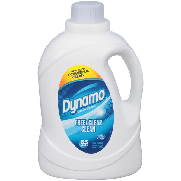 Dynamo With Free & Clear Clean Laundry Detergent (100 fl oz) Instacart