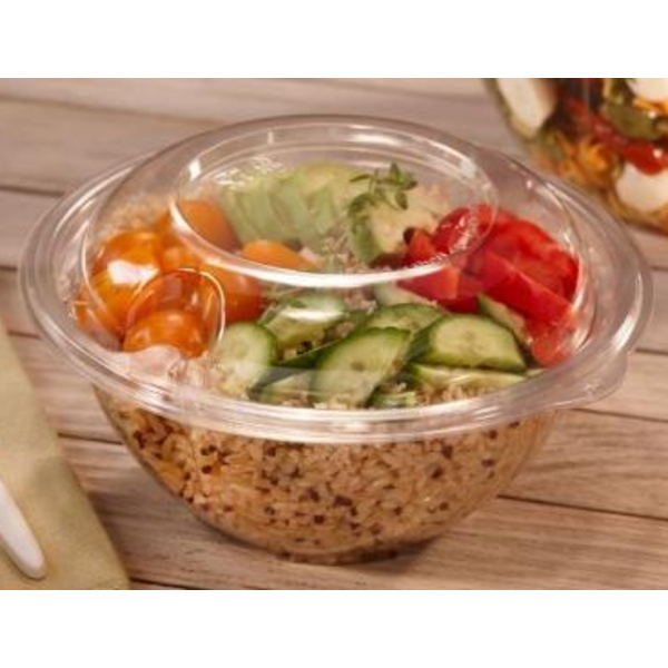 SABERT C12024T10 BOWL COMBO CLEAR 24Z