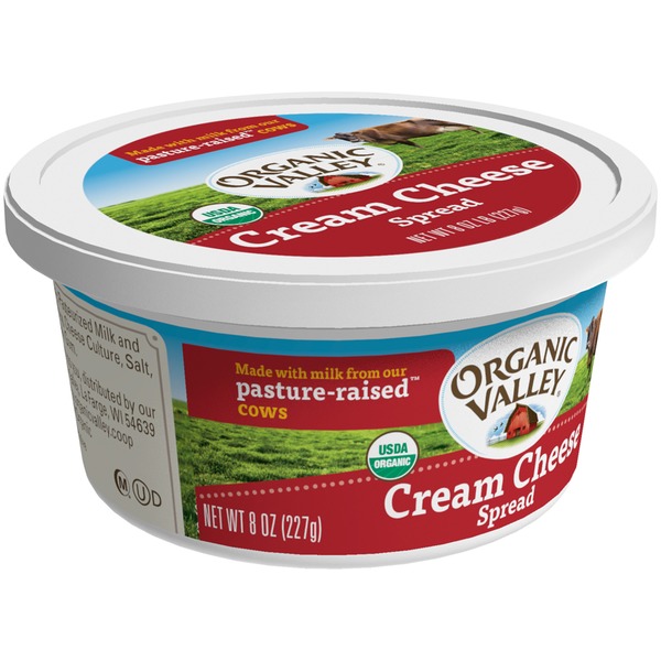 Organic Valley Cream Cheese Cream Cheese Spread (8 oz) from Fred Meyer