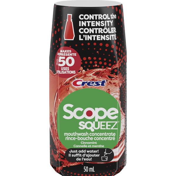 Scope Squeez Cinnamint Flavour Mouthwash Concentrate Same-Day