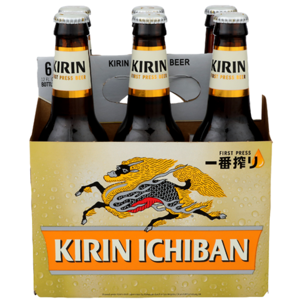 Kirin Ichiban 6 Pack Bottles