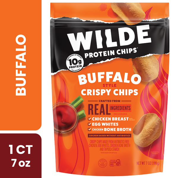 Wilde Chips Buffalo Style Protein Chips, Gluten-Free, Keto Same