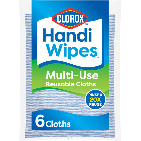 Clorox Handi Wipes Multi-Use Reusable Cloths Same-Day Delivery or