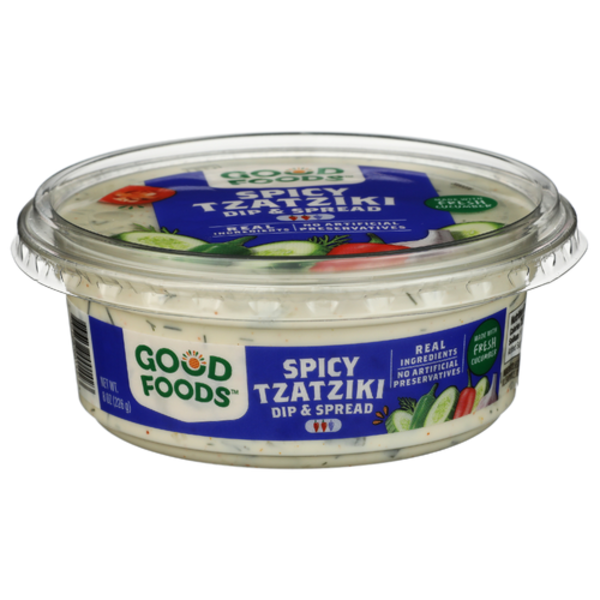 Good Foods Spicy Tzatziki Dip & Spread