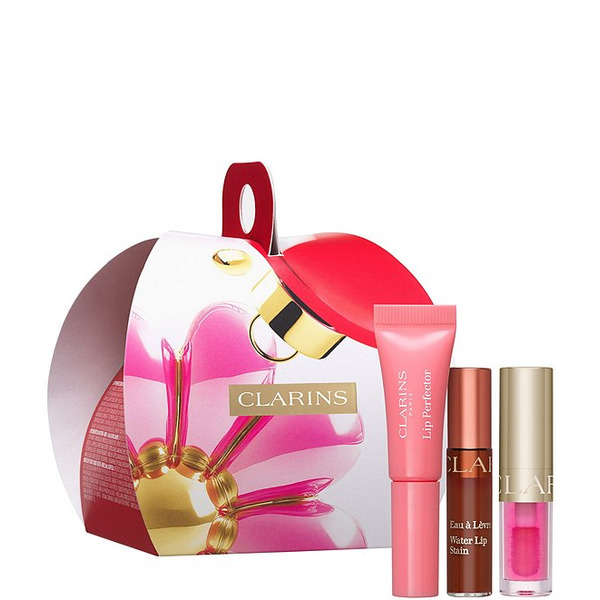 Clarins The Mini Lip Hits Holiday 3-Piece Gift Set
