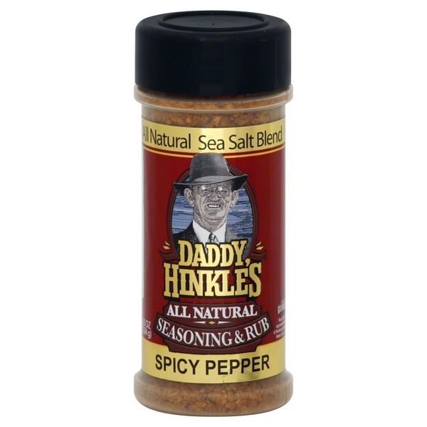 Daddy Hinkle's Seasoning & Rub, Spicy Pepper (4.3 oz) Instacart
