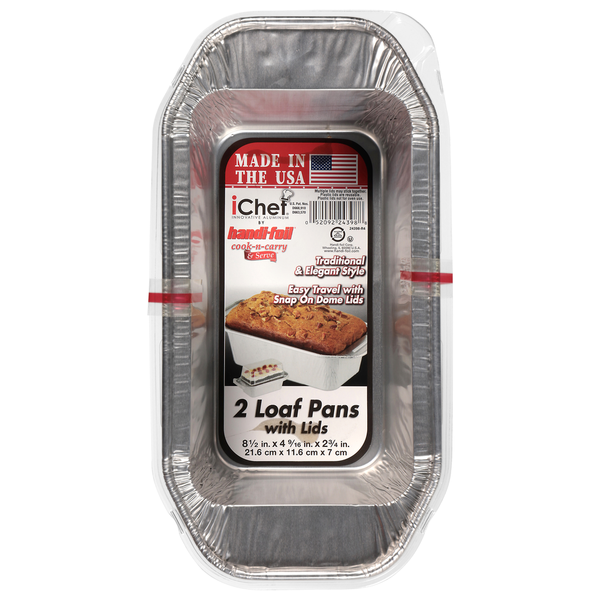 Handi-foil Loaf Pans with Lids Same-Day Delivery or Pickup Harps