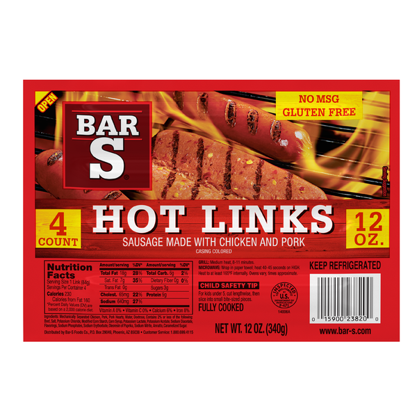 Bar-S Hot Links