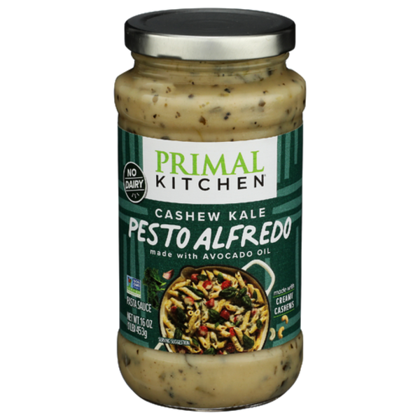 Primal Kitchen Cashew Kale Pasto Alfredo Pasta Sauce