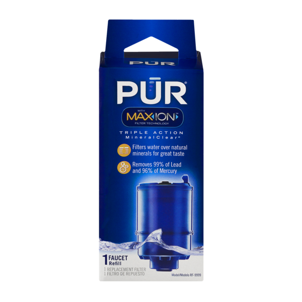Pur Water Filtration System Mineral Clear Faucet Refill 1 Ct