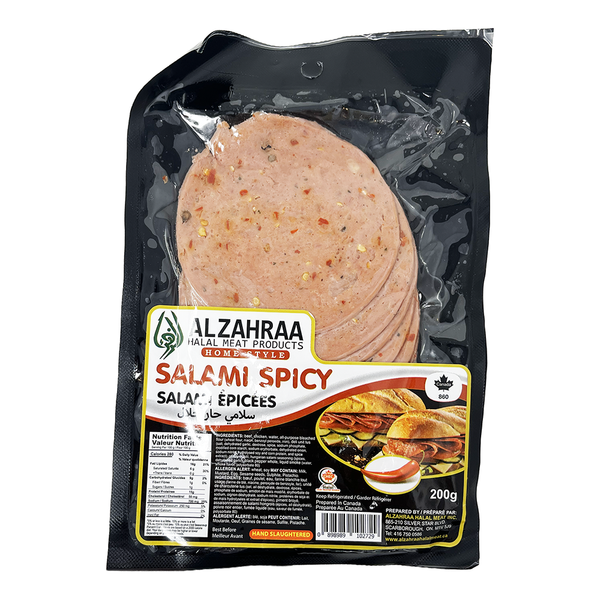 Alzahraa Halal Spicy Beef Salami Same-Day Delivery | Adonis