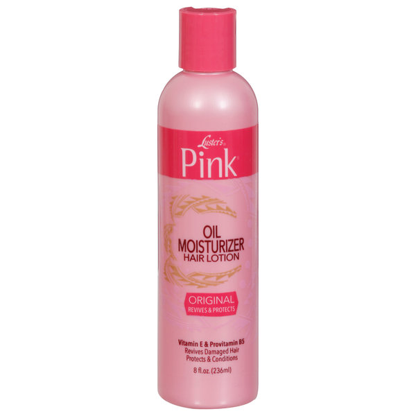 Luster's Pink Hair Lotion, Oil Moisturizer, Original Same-Day