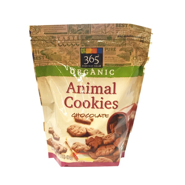 365 Organic Chocolate Animal Cookies (16 oz) from Whole Foods Market