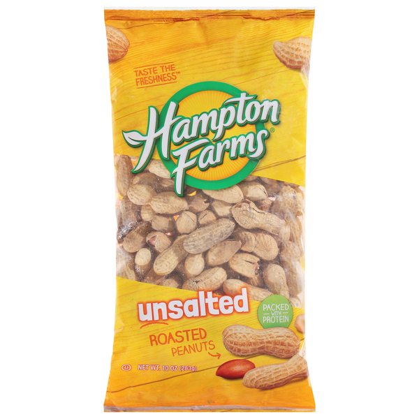 Hampton Farms Peanuts, Unsalted Same-Day Delivery or Pickup